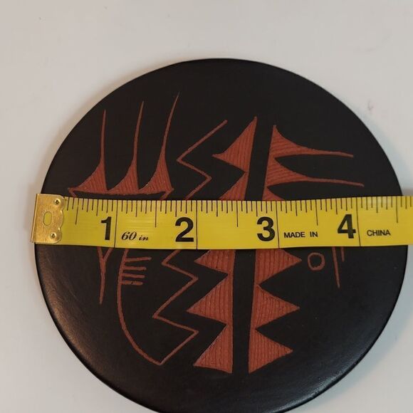 Ronda Navajo Red Clay Trinket Bowl With Lid - Picture 6 of 9